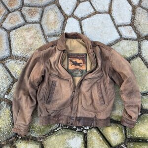 Vintage Aviation leather jacket